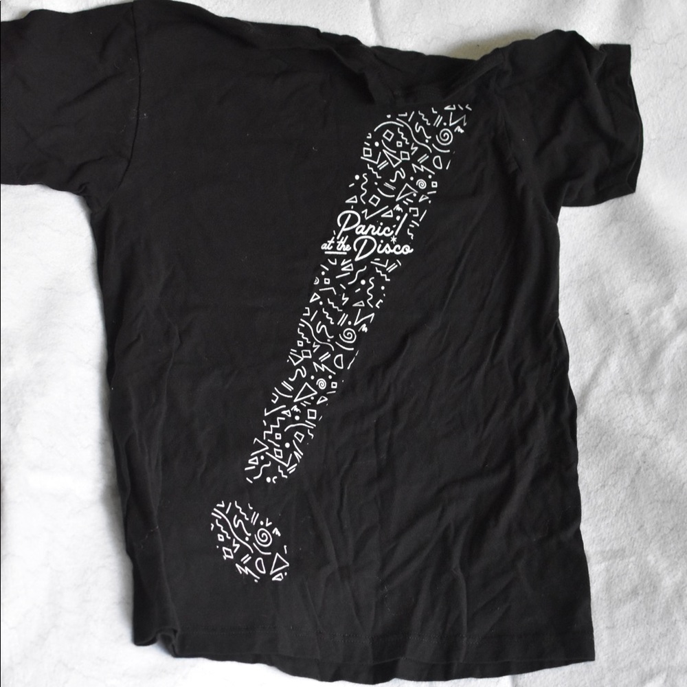Black Panic! At The Disco Tee
